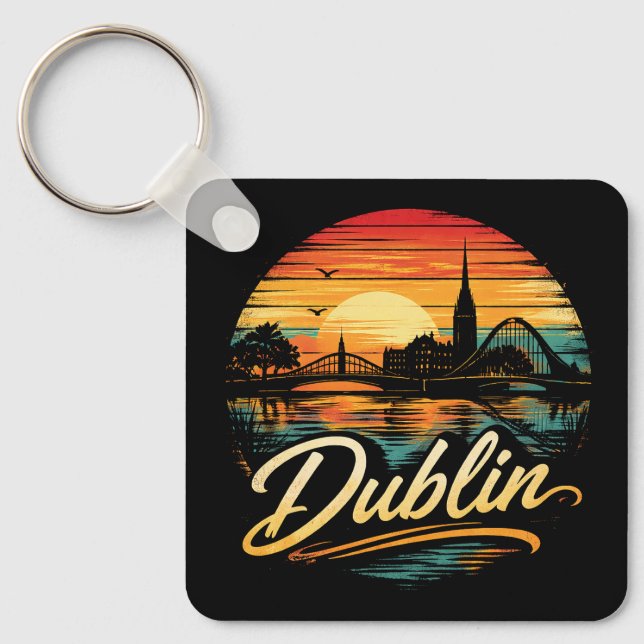 Dublin Schlüsselanhänger (Vorderseite)