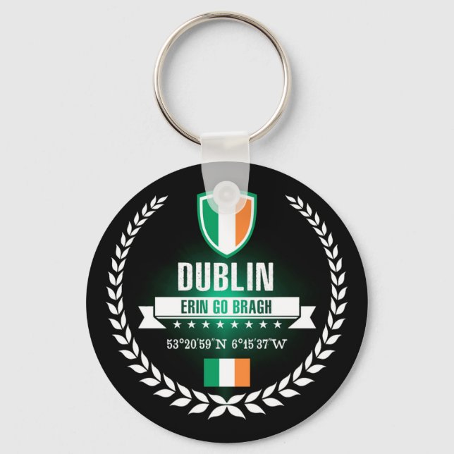 Dublin Schlüsselanhänger (Vorderseite)