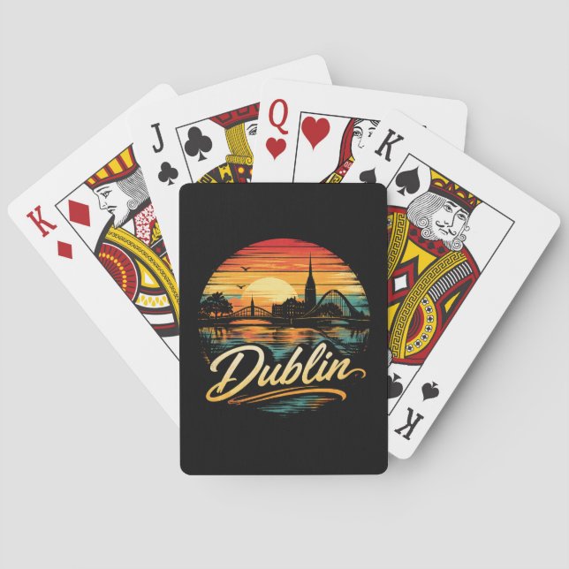Dublin Spielkarten (Rückseite)