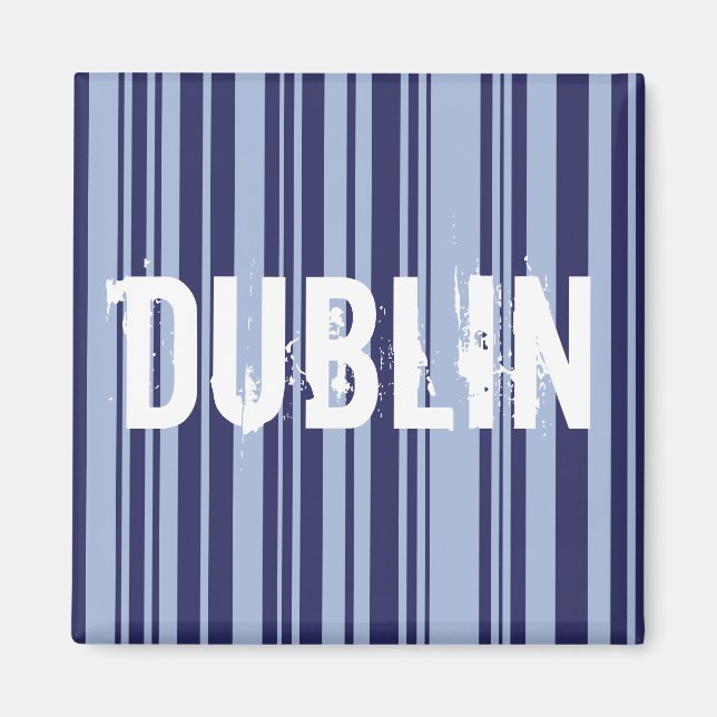 Dublin Stripes Magnet (Vorne)