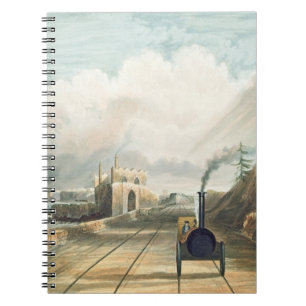 Dublin- und Kingstown-Eisenbahn: Vom Steg Notizblock