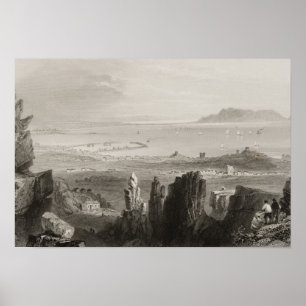 Dubliner Bucht aus Kingstown Poster