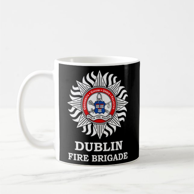 Dubliner Feuerwehr Kaffeetasse (Links)