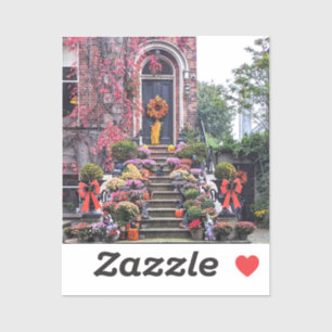 Dubliner Türherbst Aufkleber