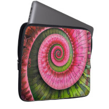 Dubman Designs: Leuchtendes Pink und Grün Fibonacc