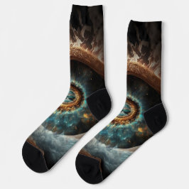 Dubman Does Design: Eye of God, River of Hope Socken
