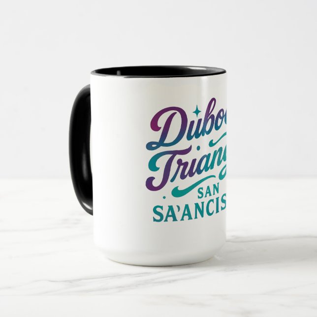 Duboce Triangle Tasse (Vorderseite Links)