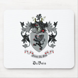 DuBois Familienwappen Mouse Pad Mousepad