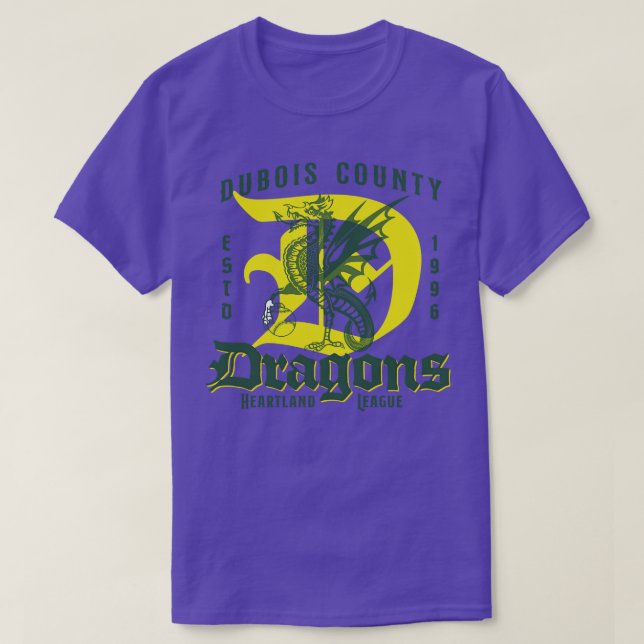 Dubois Landkreis Dragons T-Shirt (Design vorne)