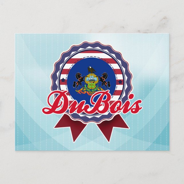 DuBois, PA Postkarte (Vorderseite)