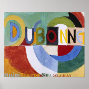 Dubonnet   Sonia Delaunay   Poster