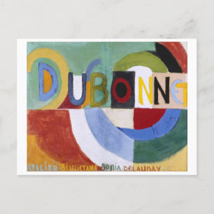 Dubonnet   Sonia Delaunay   Postkarte