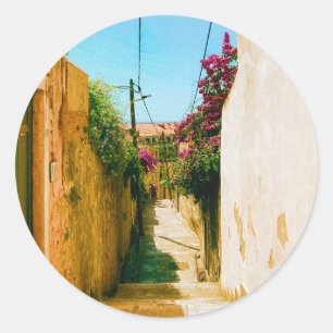 Dubrovnik Allee - Kroatien Runder Aufkleber