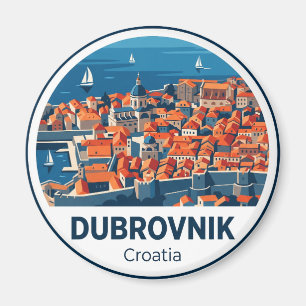Dubrovnik Altstadt Kroatien Magnet
