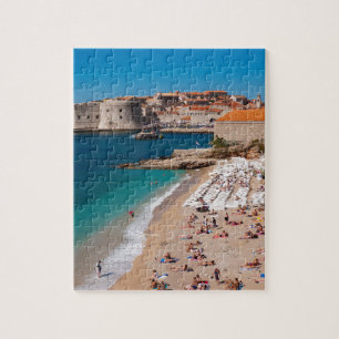 Dubrovnik Altstadt und Banje Beach Puzzle