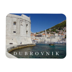 Dubrovnik Festung Blick Kühlschrankmagnet Magnet