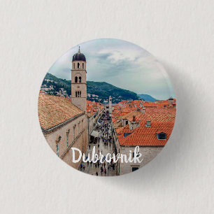 Dubrovnik Hauptstraße, Kroatien Button