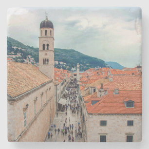 Dubrovnik Hauptstraße, Kroatien Steinuntersetzer