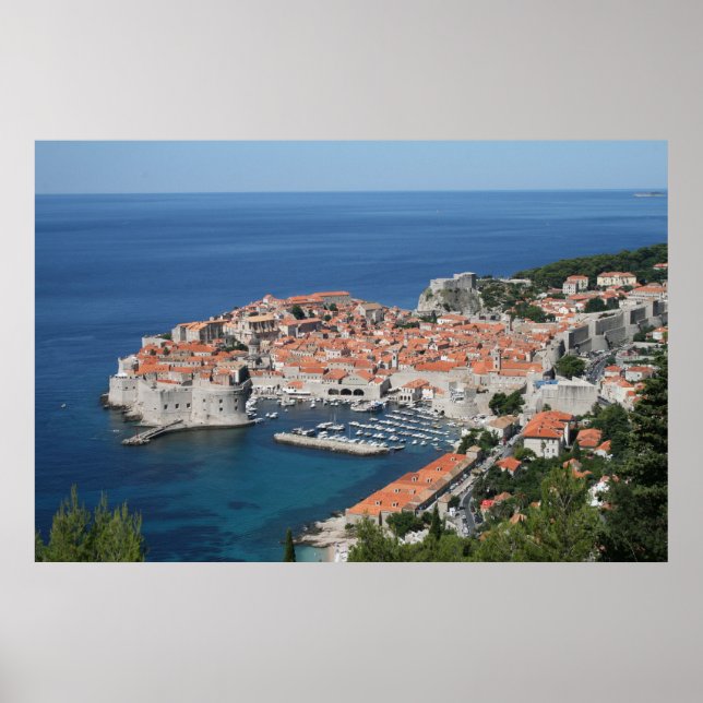 Dubrovnik Hrvatska Poster (Vorne)