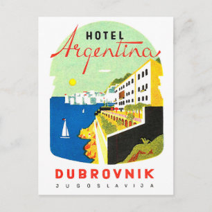 Dubrovnik, Jugoslawien, Adria, Vintag Postkarte