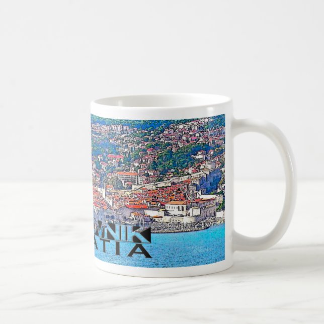 Dubrovnik Kaffeetasse (Rechts)