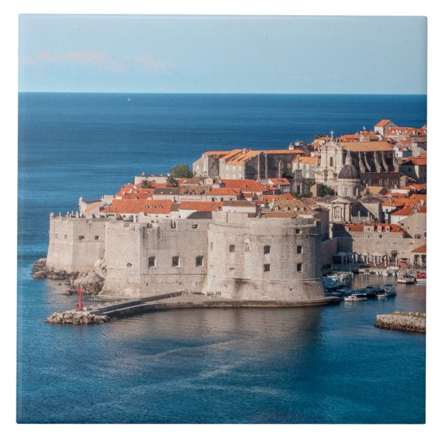 Dubrovnik, Kroatien Fliese (Vorderseite)