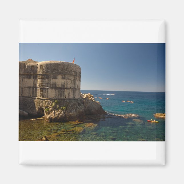 Dubrovnik, Kroatien Fort Bokar. Magnet (Vorne)