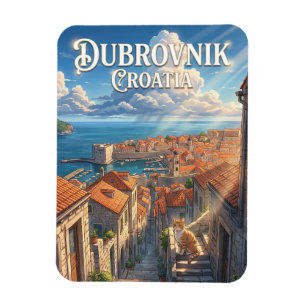 Dubrovnik, Kroatien Kroatien Magnet