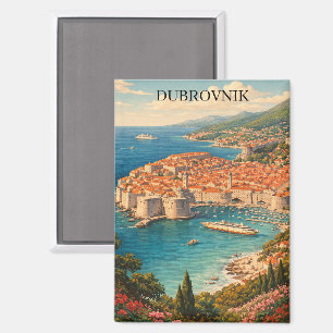 Dubrovnik, Kroatien – Perle der Adria Reise Magnet