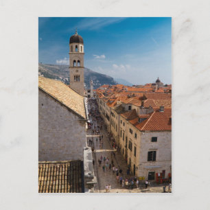 Dubrovnik, Kroatien Postcard Postkarte