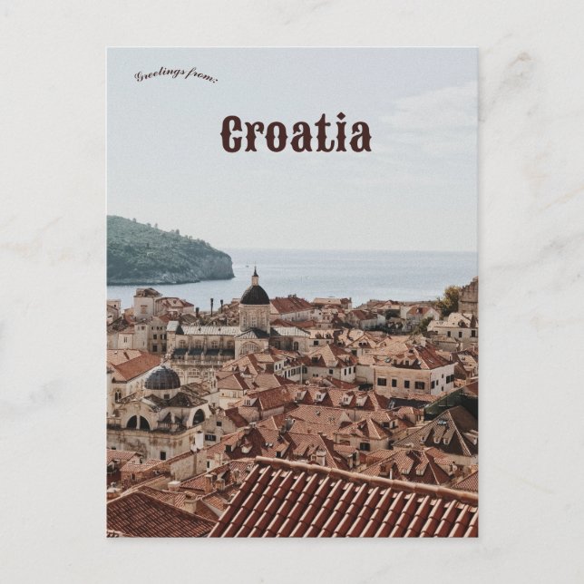 Dubrovnik Kroatien Postkarte (Vorderseite)