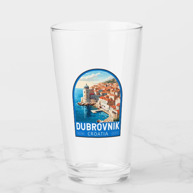 Dubrovnik Kroatien Reisen Kunst, Dichtung und Musi Glas (Vorderseite)
