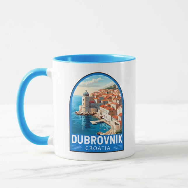 Dubrovnik Kroatien Reisen Kunst, Dichtung und Musi Tasse (Links)