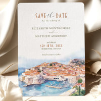 Dubrovnik Kroatien Save the Date Zielort