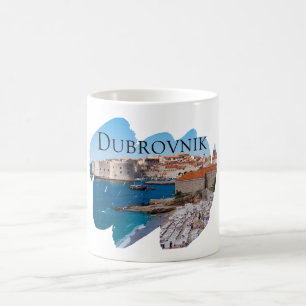 Dubrovnik mit einer Ansicht Tasse