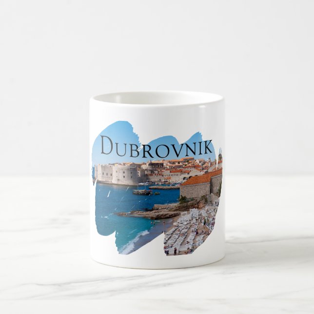 Dubrovnik mit einer Ansicht Tasse (Mittel)