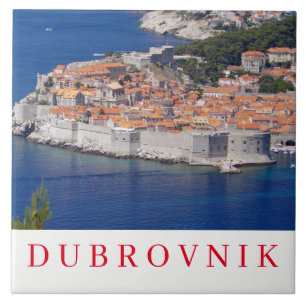 Dubrovnik Panoramaaussicht Keramik Fliesen
