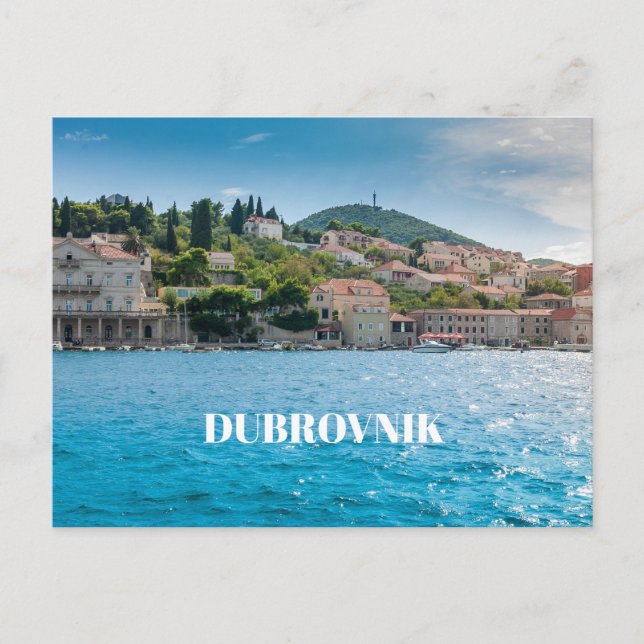 Dubrovnik Postkarte (Vorderseite)