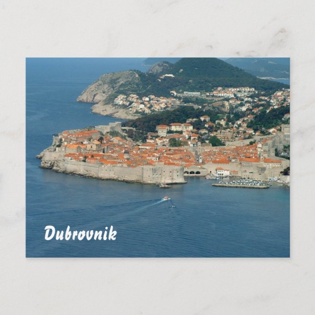 Dubrovnik Postkarte (Vorderseite)