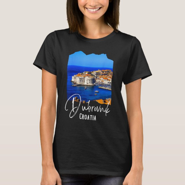 Dubrovnik Souvenir Croatia Dubrovnik T-Shirt (Vorderseite)