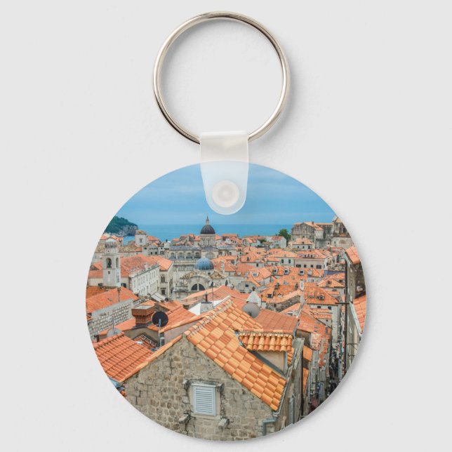 Dubrovnik Stadtzentrum Schlüsselanhänger (Vorderseite)