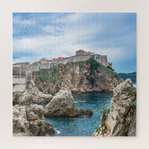 Dubrovnik Wände Blick aufs Meer Puzzle