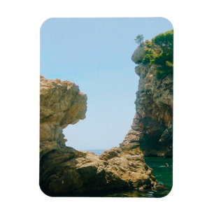 Dubrovnik West Harbor and Pier Magnet