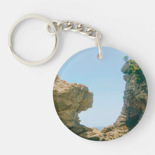 Dubrovnik West Harbor and Pier Schlüsselanhänger