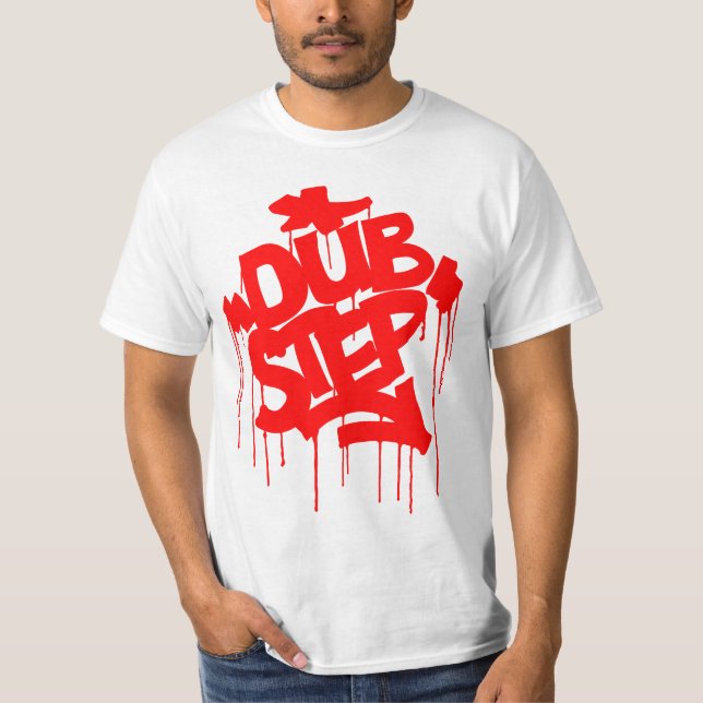 Dubstep FatCap Rot T-Shirt (Vorderseite)