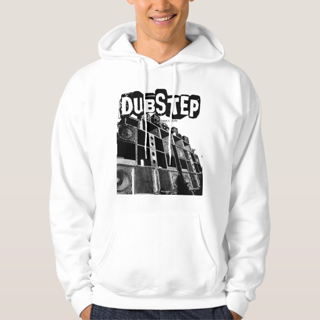 dubstep Hoodie m2 (in LAK 'ech!) (Vorderseite)