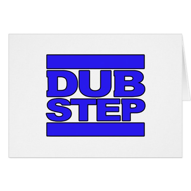 DUBSTEP Logoblau (Vorderseite (Horizontal))