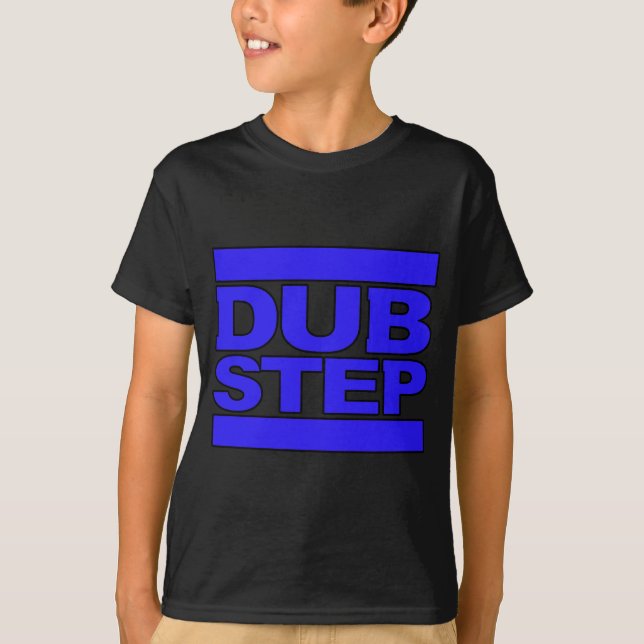 DUBSTEP Logoblau T-Shirt (Vorderseite)