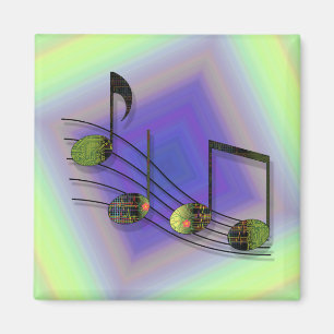 Dubstep Noten Magnet