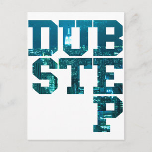 Dubstep NYC Postkarte